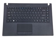 ACER Gornje kućište s tipkovnicom za TravelMate P2410-M, američki (US) raspored, 14", crni